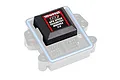 Traxxas TQi GPS Speed Telemetry Module 2.0 mounted on a black receiver box base.