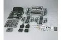 A Killerbody 1/10 scale Toyota Land Cruiser cockpit interior set including plastic parts trees, seats, decals, and small hardware.