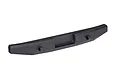 A black Traxxas TRX-4 wide rear bumper for RC vehicles, shown from a front-facing angle against a white background.