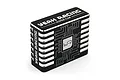 Yeah Racing Aluminium Case Hyper Booster ESC Capacitor Pack in black with silver accents and circuit board design.