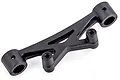 A black plastic HSP front body post mount spare part for RC cars, shown against a white background.
