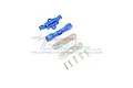 GPM Blue Aluminium Maxx 4S Rear Lower Suspension Arm Tie Bar Set TXMS009-B