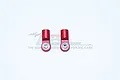 GPM Red Aluminium Replacement Shock Rod Ends 2Pcs MAK135RAA/BE-R