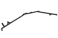 A single black plastic roll bar component for a Rovan Baja RC car, shown against a plain white background.