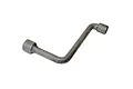 A grey metal Z-shaped universal wrench tool for RC vehicles against a white background.