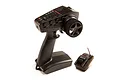 Spektrum DX3 3-channel radio transmitter and SR315 receiver on a white background.
