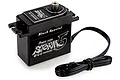 Power HD Storm-5 brushless standard servo in a black case with a metal output gear and attached wire lead.
