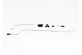 Traxxas locking differential linkage set components including metal rods, plastic mounts, and small hardware against a white background.