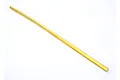A long, straight brass drive tube for an RC boat, shown against a plain white background.