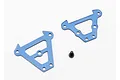Traxxas Blue Aluminium Front & Rear Bulkhead Set 7023