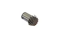 A metallic 12T spiral cut differential pinion gear for ARRMA RC vehicles, shown against a plain white background.