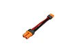 Spektrum IC5 female to IC3 male battery adapter cable with orange connectors and red and black wires.