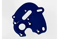 Traxxas Blue Aluminium Motor Plate 7380