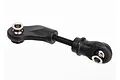 A Traxxas 41mm complete turnbuckle featuring a threaded metal rod with black plastic rod ends and silver metal pivot balls.