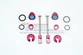 GPM Aluminium Rear Shocks Rebuild Kit - Red MAG115R/KIT-R