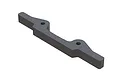 A grey foam front bumper for an ARRMA Felony 6S BLX RC car, shown from a high-angle perspective against a white background.
