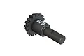 A hardened steel 15T straight cut GP5 differential pinion gear for ARRMA RC vehicles, shown against a white background.