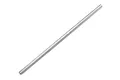A silver-coloured metal hexagonal drive shaft for an RC vehicle, shown on a plain white background.