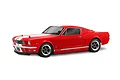 HPI 1/10 1966 Ford Mustang GT Body Unpainted Body Shell - Clear 17519