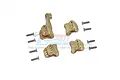 GPM Brass TRX-4 Front & Rear Suspension Link Axle Mount Set TRX4089X-OC