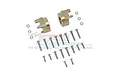 GPM Brass Rear Gear Box Mounts Set w/ Positioning Holes TRX4013CAX-OC