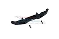 GPM Black Aluminium Rear Bumper w/ Hardware SCX24330RJ-BK