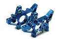 Traxxas Rear Left & Right Blue 6061-T6 Aluminium Bulkheads 4929X