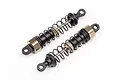 Two Maverick Ion RC shock absorbers with black plastic bodies, metal springs, and bronze-coloured adjustment collars on a white background.