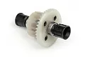 A complete front or rear differential assembly for a Maverick Ion RC car, featuring a white plastic gear and black plastic drive cups.