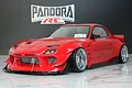 Pandora RC 1/10 Mazda RX-7 FD3S/BN Sports Unpainted Body Shell PAB-3198