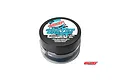 A 40g jar of Team Corally Shock O-Ring Grease with a black lid and clear base, showing blue grease inside.