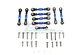 GPM Blue Aluminium Adjustable Linkages 9Pcs w/ Hardware GT160-B-BEBK