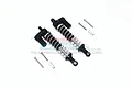 GPM Black Aluminium 100mm Adjustable Piggyback Shocks 2Pcs CP100F/R/L-BK