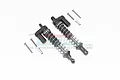 GPM Grey Aluminium 100mm Adjustable Piggyback Shocks 2Pcs CP100F/R/L-GS