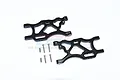 GPM Black Aluminium Rear Lower Suspension Arms 2Pcs w/ Hardware MAF056-BK
