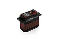 Power HD Storm S25 brushless RC servo with a black and red aluminium case on a white background.