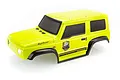 RGT 1/10 RC4 Rock Cruiser V3 Truck Painted Body Shell - Yellow R86373-1