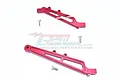 GPM Red Aluminium Front & Rear Chassis Brace Set MAF016FR-R