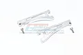 GPM Silver Aluminium Front Upper Suspension Arms 2Pcs w/ Hardware MAM054-S