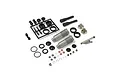 Kyosho 1/8 Inferno MP9 HD Coating Shock Set including two shock bodies, plastic parts tree, shafts, and various seals and hardware.