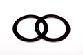 Axial Grey Aluminium 56mm Beadlocks 2Pcs AX8112