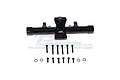 GPM Black Aluminium SCX24 Rear Differential/Axle Housing 1Pc w/ Hardware SCX24013-BK