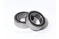 Two HPI Racing rubber shielded ball bearings shown against a plain white background.