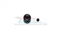 GPM Steel 14T 48dp/0.5Mod Pinion Gear LM014T-BK