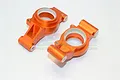 GPM Orange Aluminium Rear Hub Carriers 2Pcs TXM022N-OR