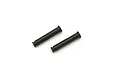 Two black metal king pins for Kyosho 1/10 Ultima RC cars, shown against a white background.