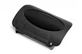 Black plastic front bumper for 1/10 scale Maverick Strada RC car.