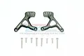 GPM Black Aluminium Rear Shock Towers 2Pcs TRX4030A-BK