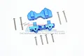 GPM Blue Aluminium Front Shock Mounts 2Pcs UDR028-B