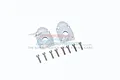 GPM Black Aluminium Front or Rear Outer Portal Drive Housing 2Pcs SCX3021A-S